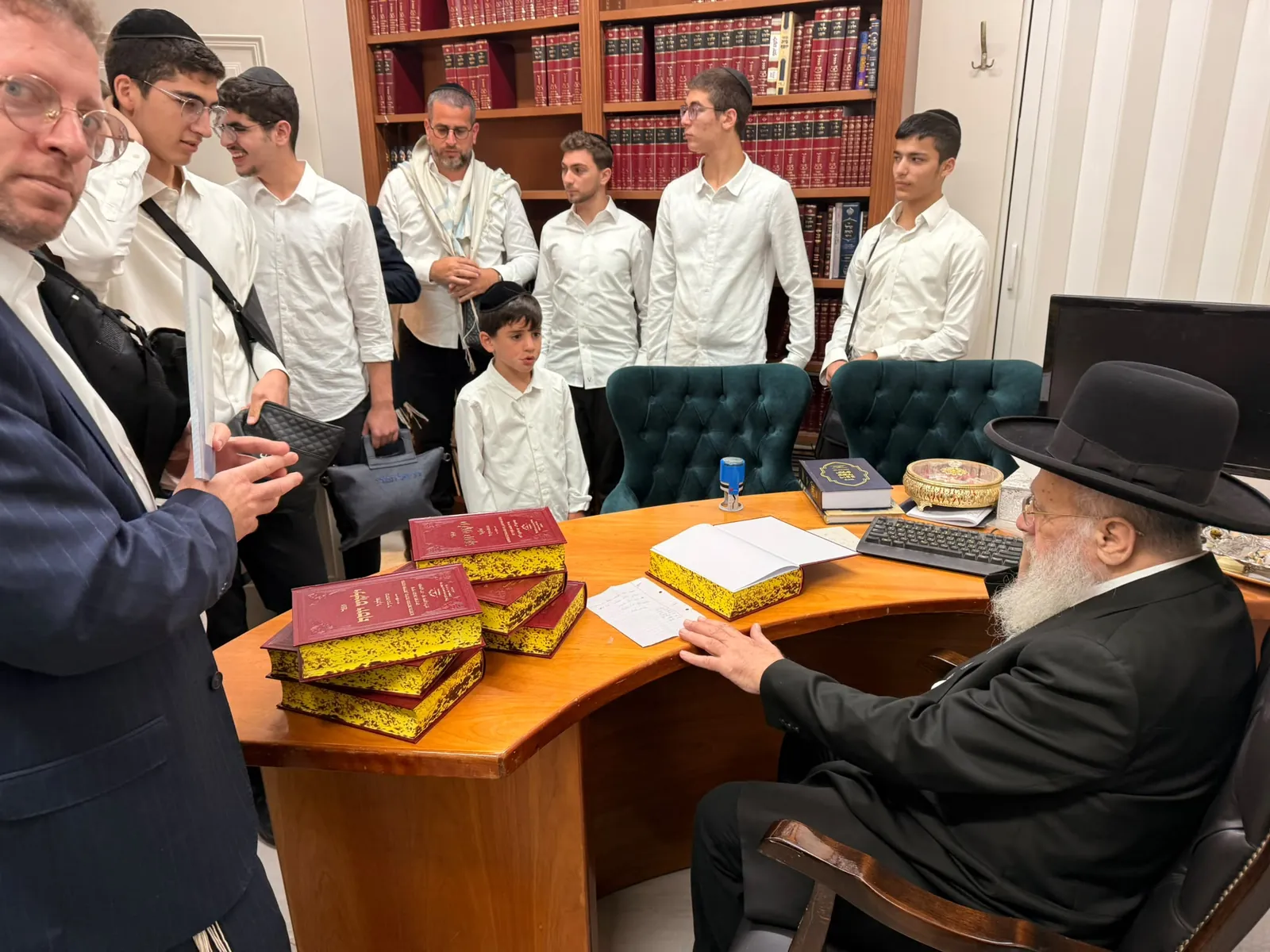 ביקור אצל הרב פורמן שליט״א - זיו אור נתניה