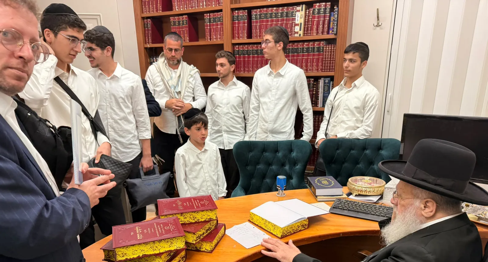 ביקור אצל הרב פורמן שליט״א - זיו אור נתניה